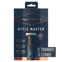 King C. Gillette Men's Style Master Cordless Electric Stubble Trimmer with 4D Blade EasyOptionXY LLC