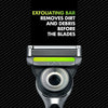 Gillette Labs with Exfoliating Bar Men's Razor Gold Edition, 3 Razor Blade Refills & Magnetic Stand EasyOptionXY LLC