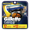 Gillette Fusion5 ProGlide Men's Razor Blades 12 Refills EasyOptionXY LLC