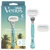 Venus Miami Sunrise Deluxe Smooth Sensitive, 1 Women's Razor, 2 Refills EasyOptionXY LLC