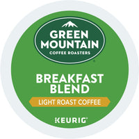 Green Mountain Coffee Breakfast Blend Single Serve K-Cup Pods, Light Roast Coffee, 60 Count EasyOptionXY LLC