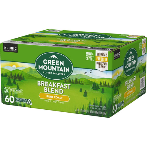 Green Mountain Coffee Breakfast Blend Single Serve K-Cup Pods, Light Roast Coffee, 60 Count EasyOptionXY LLC