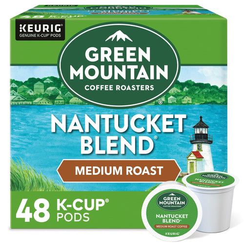 Green Mountain Coffee Roasters Nantucket Blend Keurig Single-Serve K-Cup Pods, Medium Roast Coffee, 48 Count EasyOptionXY LLC