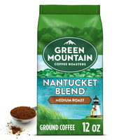 Green Mountain Coffee Roasters Nantucket Blend, Fair Trade, Medium Roast, Ground Coffee, 12 oz EasyOptionXY LLC