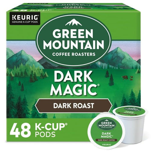 Green Mountain Coffee Roasters Dark Magic Keurig Single-Serve K-Cup pods, Dark Roast Coffee, 48 Count EasyOptionXY LLC