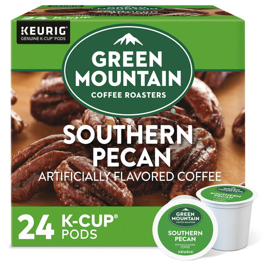 Green Mountain Coffee Southern Pecan Flavored K-Cup Pods, Light Roast, 24 Count for Keurig Brewers EasyOptionXY LLC