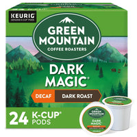 Green Mountain Coffee Decaf Dark Magic K-Cup Pods, Dark Roast, 24 Count for Keurig Brewers EasyOptionXY LLC