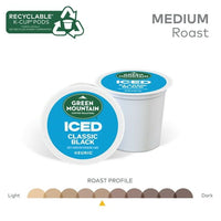 Green Mountain Coffee Roasters, ICED Classic Black Iced K-Cup Coffee Pods, 12 Count EasyOptionXY LLC