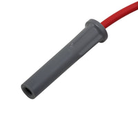 Spark Plug - Cut to Fit- Wire set, Red with Gray 180 degree boots for Holley Smart Coil