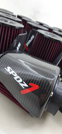 SPDZ1 Carbon Cover High Velocity 3" Inlet Intake Filter