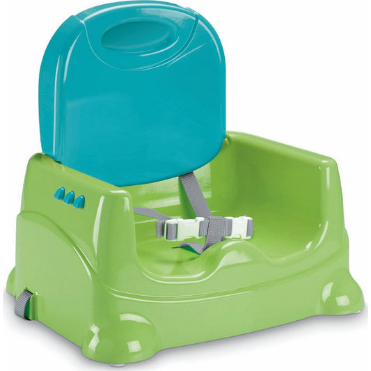 Fisher-Price Portable Toddler Booster Seat, Healthy Care, Travel Dining Chair with Tray, Green EasyOptionXY LLC
