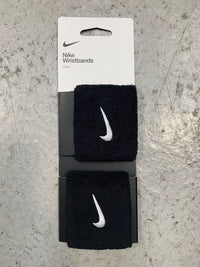 NIKE Swoosh Black Wristbands