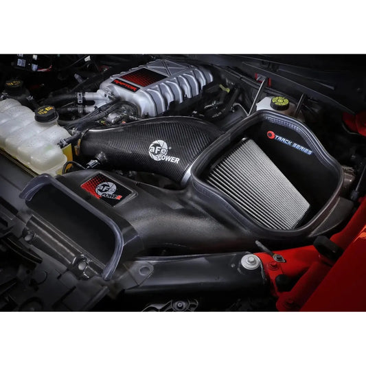 aFe 2023-2025 Ford F150 Raptor R V8 5.2L Supercharged Track Series Air Intake w/ PDS Filter