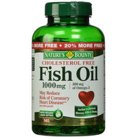 Nature's Bounty Omega-3 Fish Oil 1000mg, Heart Health Support, 135 Rapid Release Softgels