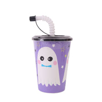 Halloween Plastic Mini Tumbler Party Favor with Ghost Design, 13 oz, by Way To Celebrate EasyOptionXY LLC