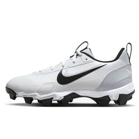 Nike Force Trout 9 Keystone Low Rubber Baseball Cleats SZ 10.5 White | Black