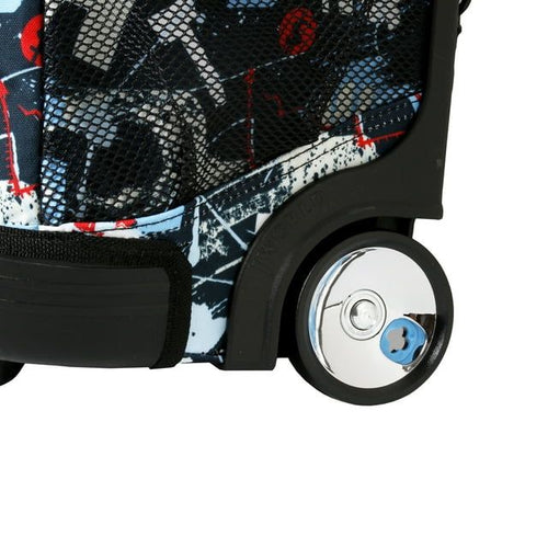 J World Unisex Sunrise 18" Rolling Backpack, Graffiti EasyOptionXY LLC