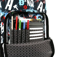 J World Unisex Sunrise 18" Rolling Backpack, Graffiti EasyOptionXY LLC