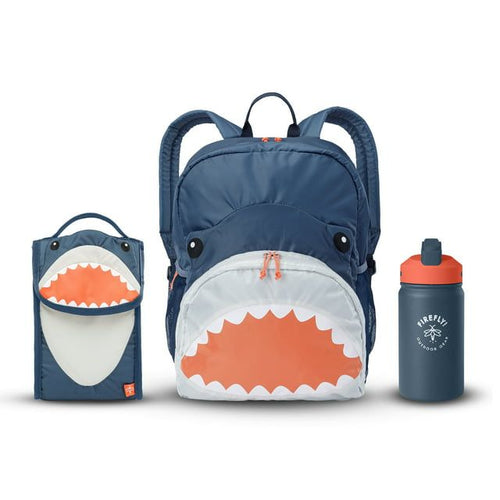 Firefly! Outdoor Gear Finn the Shark Backpack Kid's 3 Piece Combo Set EasyOptionXY LLC
