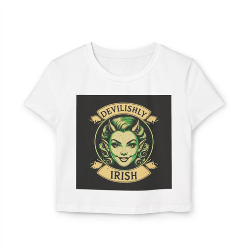 St Patricks Day Baby Tee Devilishly Irish