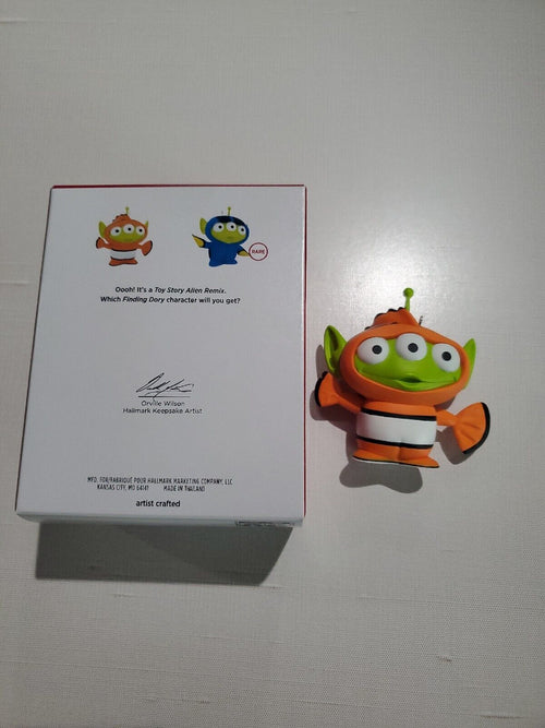 2022 Hallmark Keepsake Finding Nemo Toy Story Alien Remix Orange Repaint