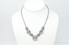 Designer Brighton 'Venus Rising" Crystal Toggle Sterling Silver Necklace