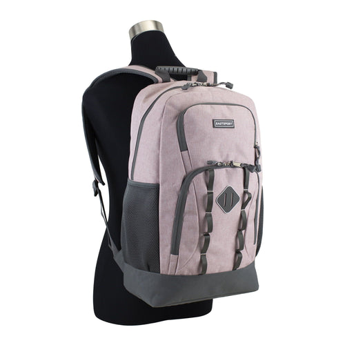 Eastsport Unisex Level Up Dome Laptop Backpack Blush EasyOptionXY LLC