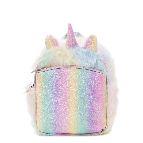 Wonder Nation Kids Faux Fur Unicorn Mini Backpack EasyOptionXY LLC