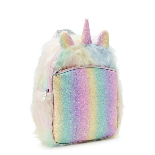 Wonder Nation Kids Faux Fur Unicorn Mini Backpack EasyOptionXY LLC