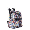 Bratz Women's All Over Print Nylon Mini Backpack, Black Multi-Color EasyOptionXY LLC
