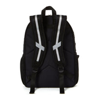 Schoolyard Vibes Sequin Patch Girls 16" 3 Piece Headphone with Lunch Kids Backpack Set, Silver EasyOptionXY LLC