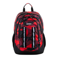 Eastsport Unisex Pinnacle Sport 19" Laptop Backpack, Red Jagged Shapes Print EasyOptionXY LLC