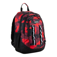 Eastsport Unisex Pinnacle Sport 19" Laptop Backpack, Red Jagged Shapes Print EasyOptionXY LLC