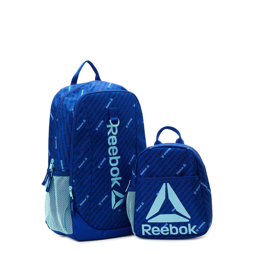 Reebok Childrens Arden Unisex Laptop Backpack, 2-Piece Lunch Set, Surf Blue EasyOptionXY LLC