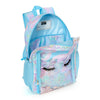 Schoolyard Vibes Unicorn Girls 17" Sequin Stationary Kids Backpack Set, Blue EasyOptionXY LLC