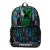 Minecraft Creeper 17" Laptop Backpack and Lunch Bag Set, 4-Piece, Black EasyOptionXY LLC