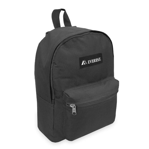 Everest Unisex Basic 15" Backpack, Black EasyOptionXY LLC
