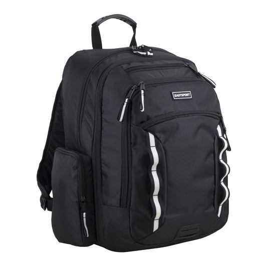 Eastsport Unisex Odyssey Black Backpack EasyOptionXY LLC