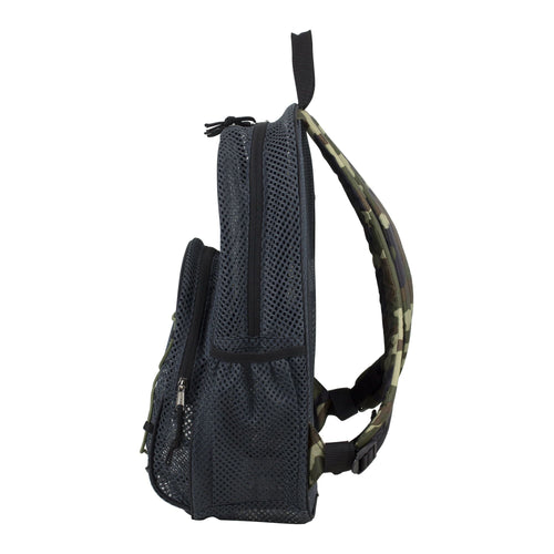 Eastsport Unisex Mesh Bungee Backpack with Padded Shoulder Straps, Graphite & Camouflage EasyOptionXY LLC