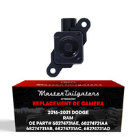 Dodge Ram (2016-2021) OEM Replacement Backup Camera OE Part  # 68274731AA, 68274731AB, 68274731AC, 68274731AD, 68274731AE