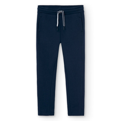 Boboli - Navy Fleece Slim Trousers