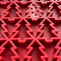 "Peace" Christmas Tree emat - Enrichment Lick Mat for Dogs and Cats | Christmas Tree design | SodaPup