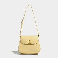 Luxury Retro Cowgirl Saddle Bag | Genuine Leather Brown Handbag