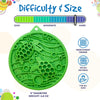Water Nylon eCoin Durable Enrichment Snacking Coin for Dogs | USA-Made Lick Mat Alternative