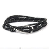 Fashion Hot Multilayer Rope Bracelet hope Anchor Sailor Anchor Bracelets  For Men and  Women Best Gift Hook Bracelet