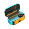 Black single earphone
