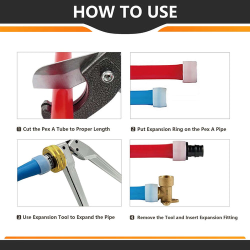 PEX A Expansion 3/4" x 3/4" x 1/2" PEX Expansion Reducing Tee (Lead Free) Plumbingsell
