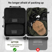 Votagoo Tactical Packing Cubes 6 Packs Lightweight Luggage Set Packing