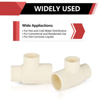 3/4" x 1/2" x 1/2" CPVC CTS Reducing Tee (Socket)