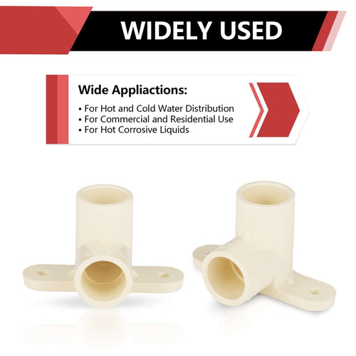 3/4" Socket X 3/4" Socket CPVC Drop Ear Elbow